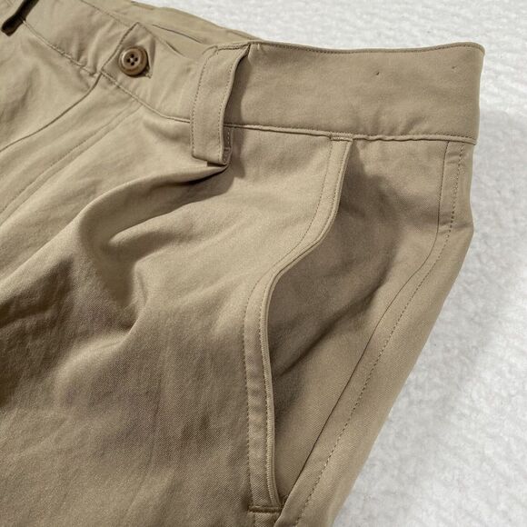 Under Armour Pants Mens 33x24 34R Khaki Tan Performance Golf Chino Pocket Logo‎ - Picture 6 of 13